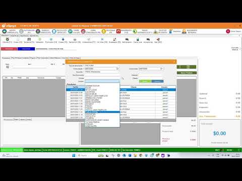 Buscar un documento y reimprímelo POS