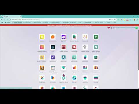 Introducción a Odoo Elipsys web